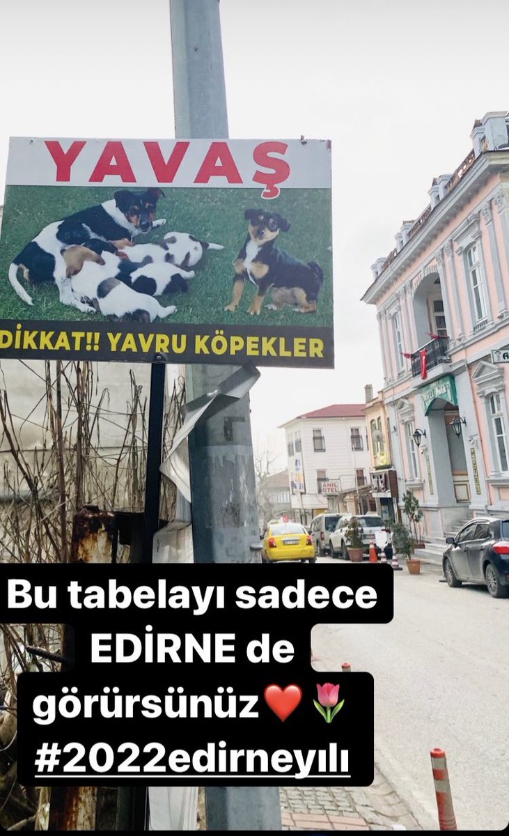 EDİRNE de bir sokak 😍❤️#2022Edirneyılı