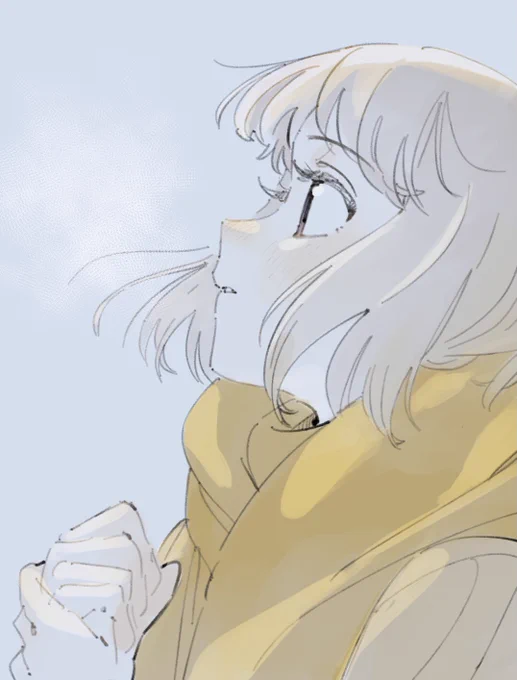寒いですね 