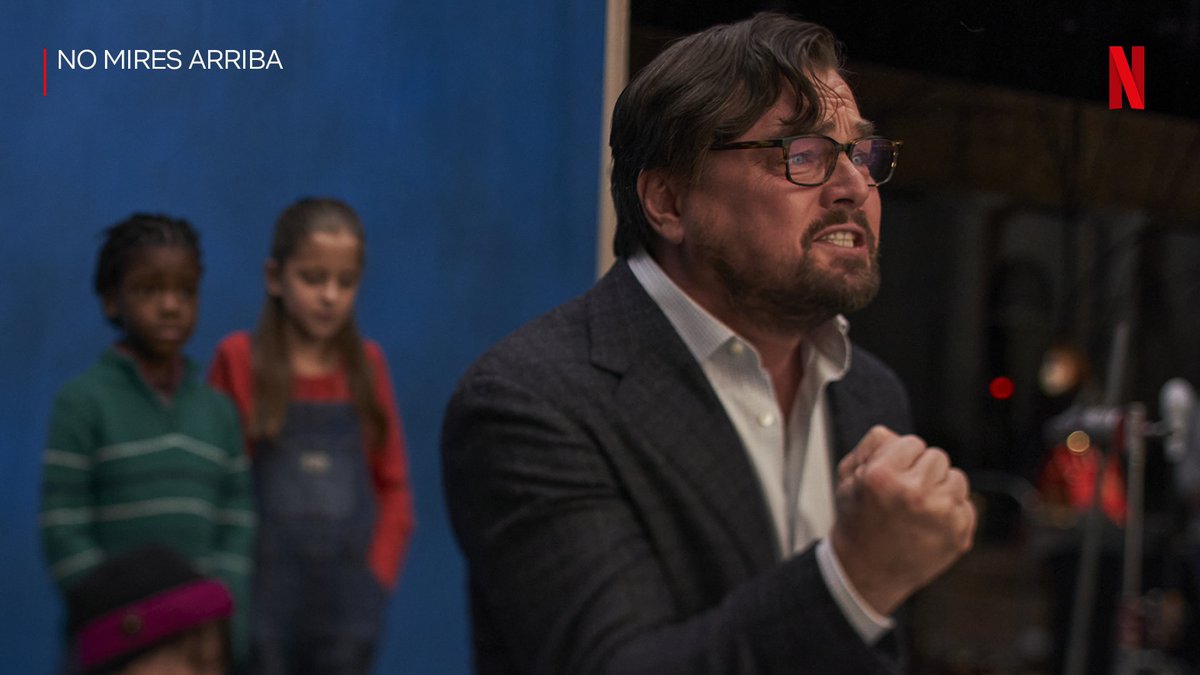 NetflixES's tweet photo. DiCaprio dándonos los mejores memes OTRA VEZ. #NoMiresArriba https://t.co/Bcz8oloy8e