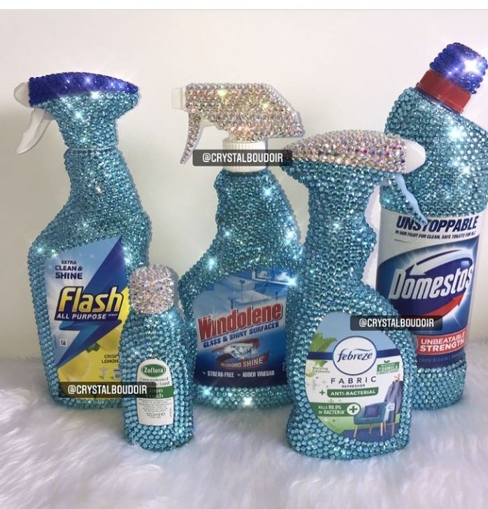 LittleMsScouse's tweet photo. The Instagram side business situation has got out of control now. We as a society have to draw the line at bedazzling windolene. https://t.co/zFTozYGfs7