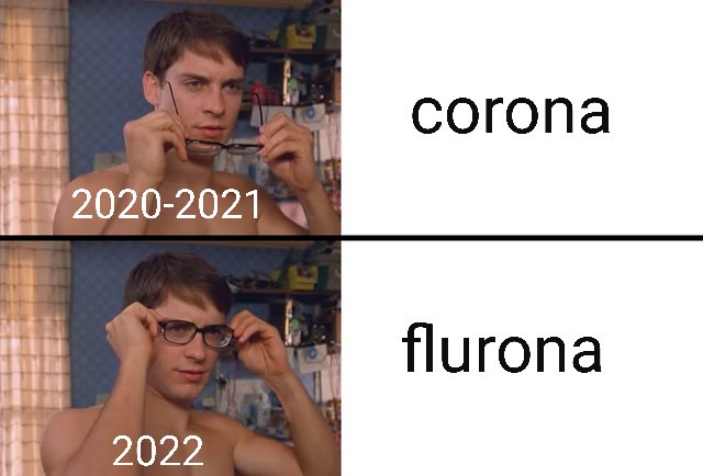 MaillartG's tweet photo. Tout le monde :
Et bonne année à tous, la santé tout ça !
Les médias :

#flurona https://t.co/lH0THREtal