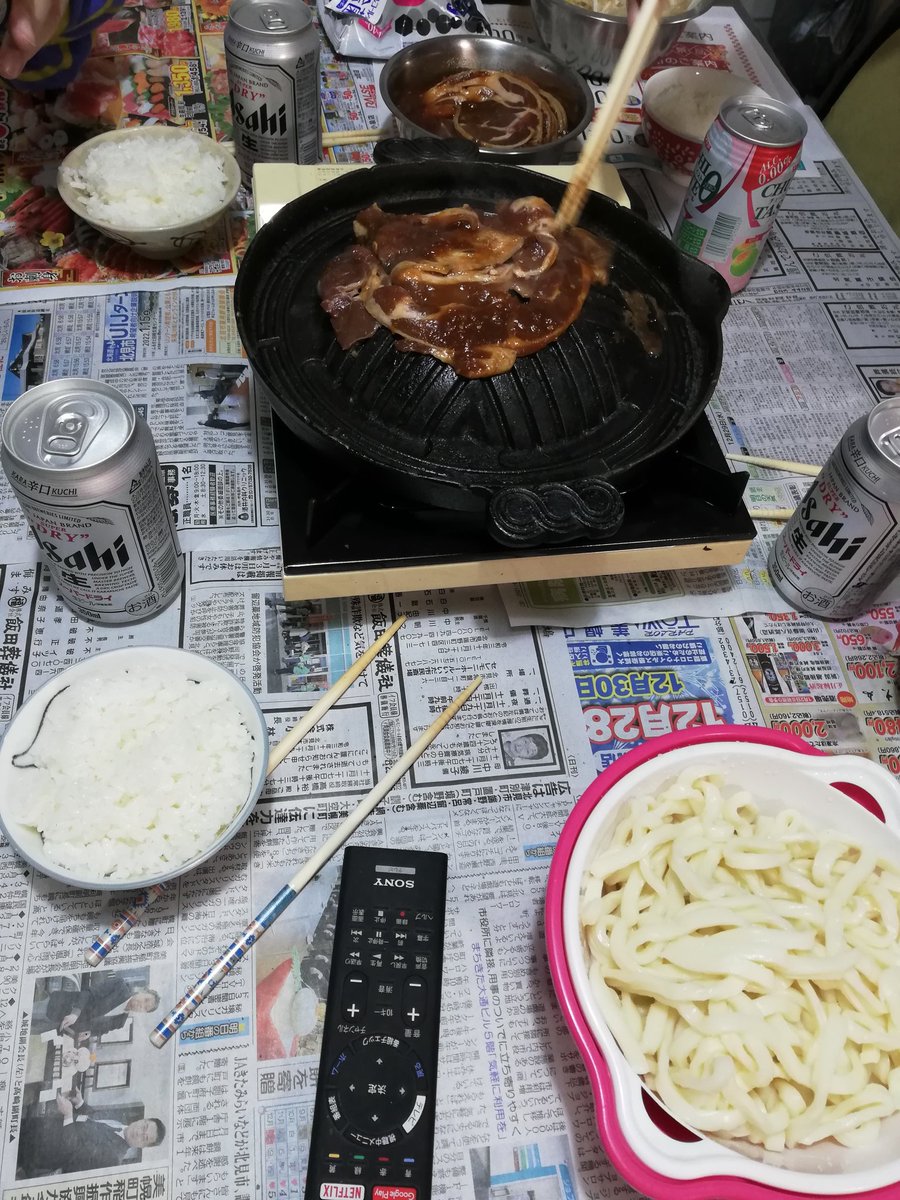 これがジンギスカンフルコースのご様子です 