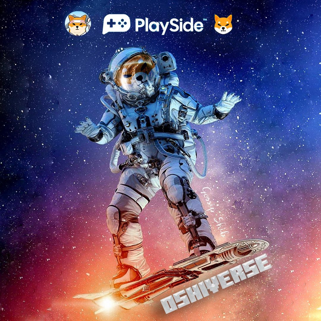 LucieSHIB's tweet photo. @PlaysideStudios is behind our #SHIB GAME (oshiverse)
  I want to show them love !!
  But @PlaysideStudios can you show a little love to  #SHIBARMY 🤪? 
  I'm so excited to see some #SHIB DESIGN 
Retweet if you agree 😋 https://t.co/dqGwWubxXw