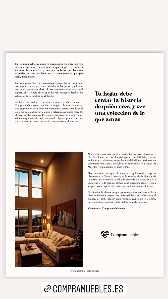 Compramuebles1's tweet photo. Aquí puedes descargar nuestro catálogo 💯%🔝 Made in Spain 🇪🇸 https://t.co/7WFOhBbWQx Siempre las mejores tiendas y fabricantes Españoles #muebles #interiorismo #calidad #diseno #estilo #hogar #compramuebles #mueblescalidad https://t.co/fjYrYgZuv5