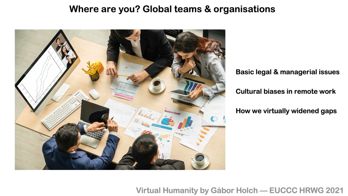 GaborHolch's tweet photo. How technology changes where, how &amp; why we work: In this virtual #keynote for @EuropeanChamber I look at #remotework from both the employee's and employer's perspective: https://t.co/z1sT6eTgBn

#intercultural  #GlobalDISC #EastWestLeadership #productivity #keynotespeaker https://t.co/W6qW1TPcCU