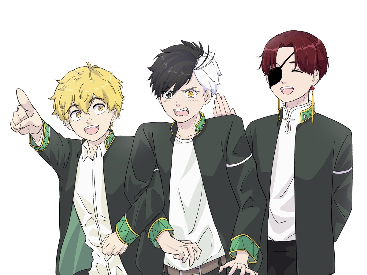 「描き初めです 今年もウィンブレと風鈴のみんなの活躍楽しみにしてます! #ウィンブ」|木雨🌿のイラスト