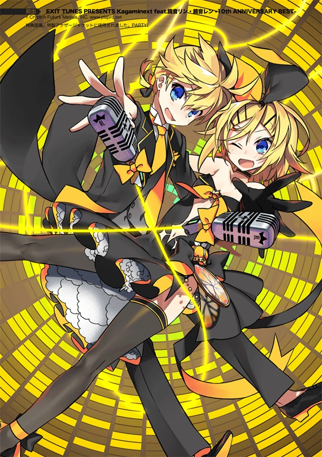 鏡音レン ,鏡音リン 「VOCALOID COLOR" LOG N"(2/3) 」|NEGI&ジギィ▼冬コミ新刊🍈🐫のイラスト