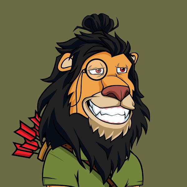 kotschii's tweet image. #ROAR #RangerSquad #LazyLions #NFT 🦁🏹