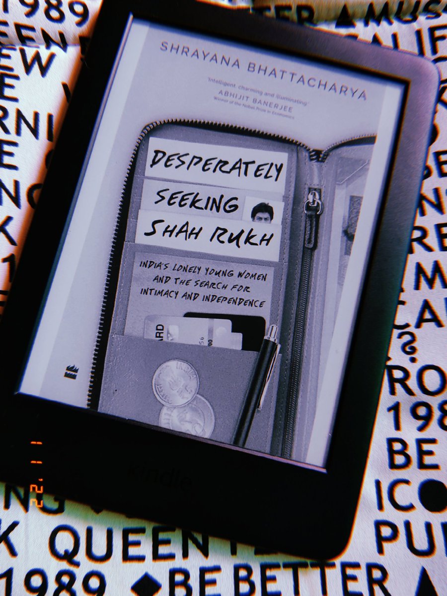 aryeaaah's tweet photo. Thread of books I read in 2022:
I did the #BrunchBookChallenge in 2020 and I'm going to take it up again this year. 
Book #1/n.
Book #1/n by an Indian author. 
- Desperately Seeking Shah Rukh by Shrayana Bhattacharya. 
@HTBrunch
#HTBrunchBookChallenge 
#BrunchBookChallenge2022 https://t.co/xQLPv9K26p