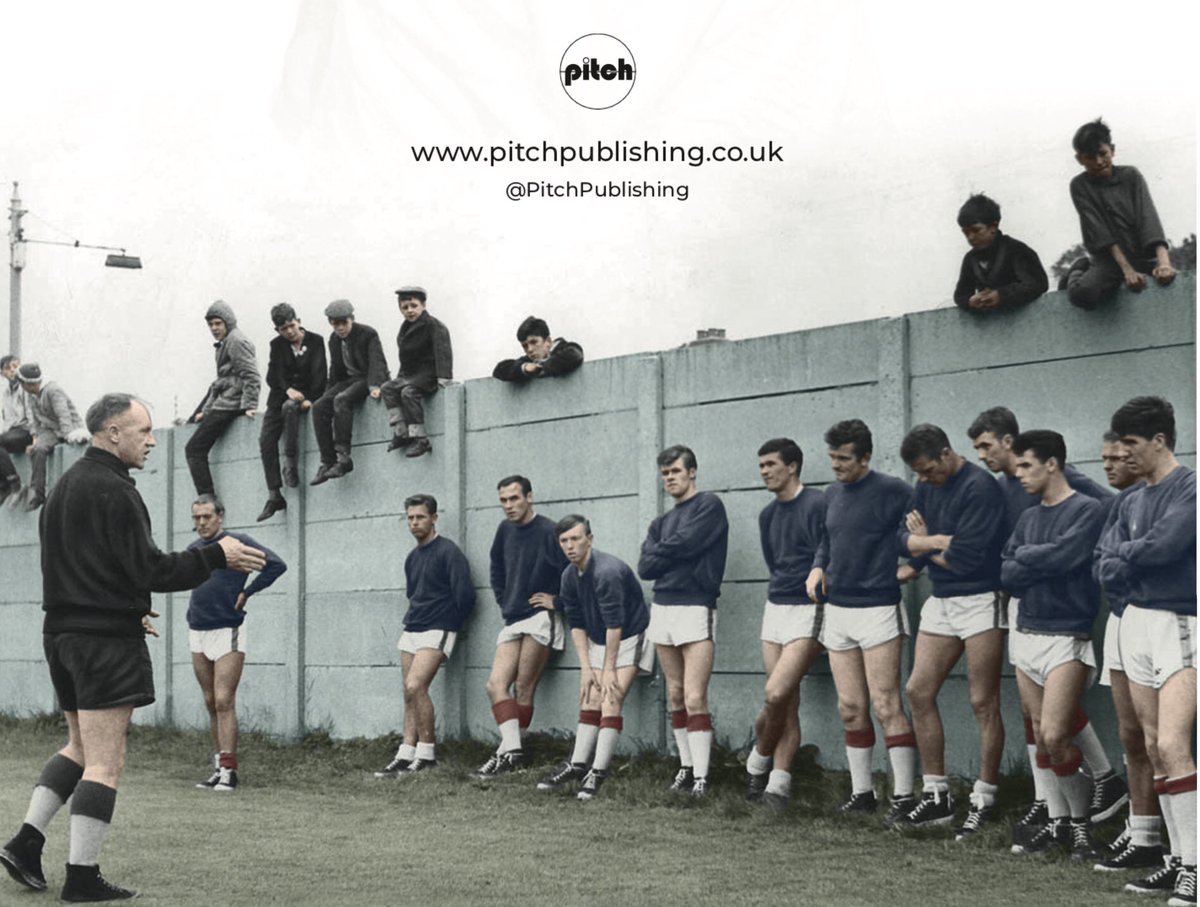 lostshanklyboy1's tweet photo. In this iconic photo taken at Melwood Shankly was telling me in his inimitable way as I stood with my hands on my knees “Stand up straight son you are an athlete” https://t.co/tV73lMZoup
