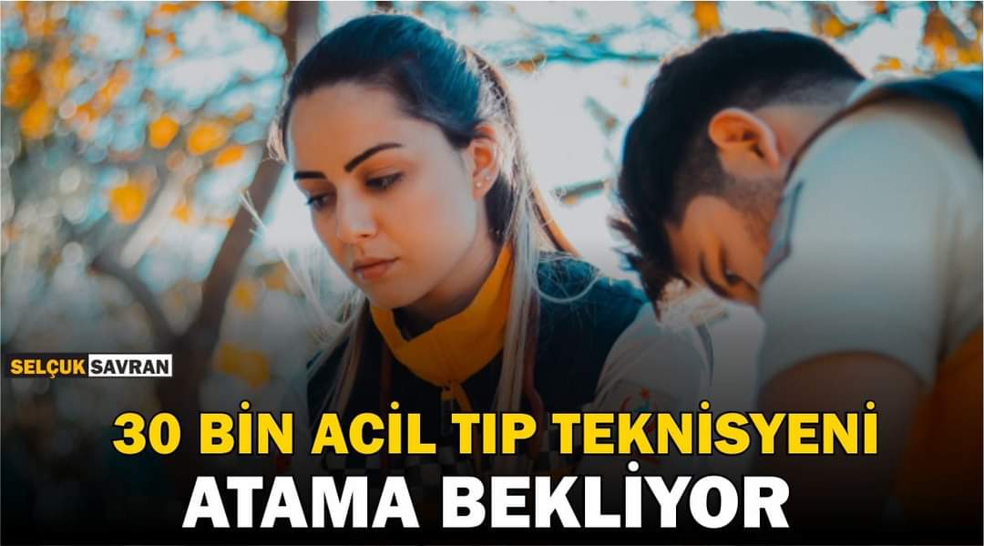 selcuk_savran's tweet photo. Türkiye genelinde 30 bin mezunu olan Acil Tıp Teknisyenleri (ATT) atama bekliyor.2020 KPSS puanları ile 13 ay boyunca atanmak için bekleyen binlerce kişi,13 ayın sonunda 40 bin kişilik sağlık personeli atamasının ilk 20 binlik alımında sadece 66 kadro verilmesi ile hüsrana uğradı https://t.co/N6F7nd7psp