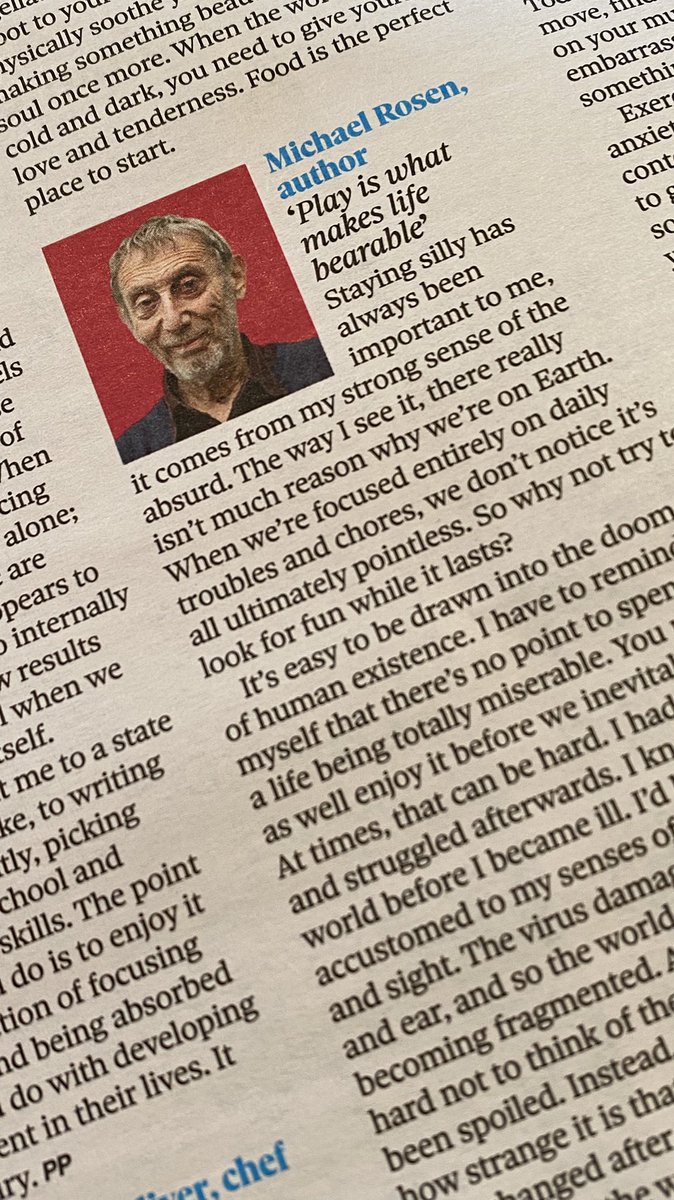 ST3AMCo's tweet photo. “PLAY IS WHAT MAKES LIFE BEARABLE…
Stay silly… look for fun”
@MichaelRosenYes in @ObsMagazine
“Find your flow”
@Philippa_Perry
LIVE A #CREATIVELIFE22
Sign up for #TheJanuaryChallenge from @64M_Artists
Help us co-create the #IGNITE22 Festival
Cos #ArtConnects ❤️🚀👊 https://t.co/9KTSZz90nP