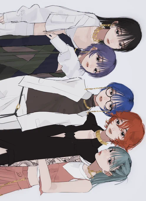 5人 