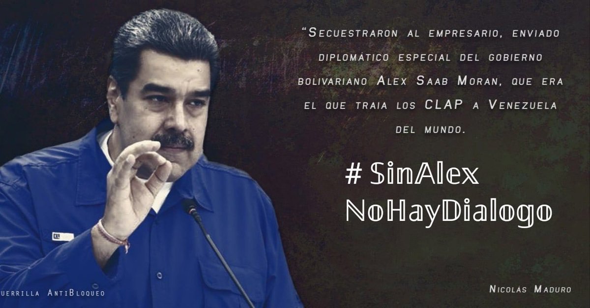 _Karenpnt's tweet photo. Sin duda #SinAlexNoHayDialogo 
No podemos permitir que los EEUU violente nuestra soberanía.
Basta de ataques y persecución, exigimos respeto a nuestra decisiones. 

@JoeBiden @POTUS @NicolasMaduro https://t.co/wpIl5nbHMS