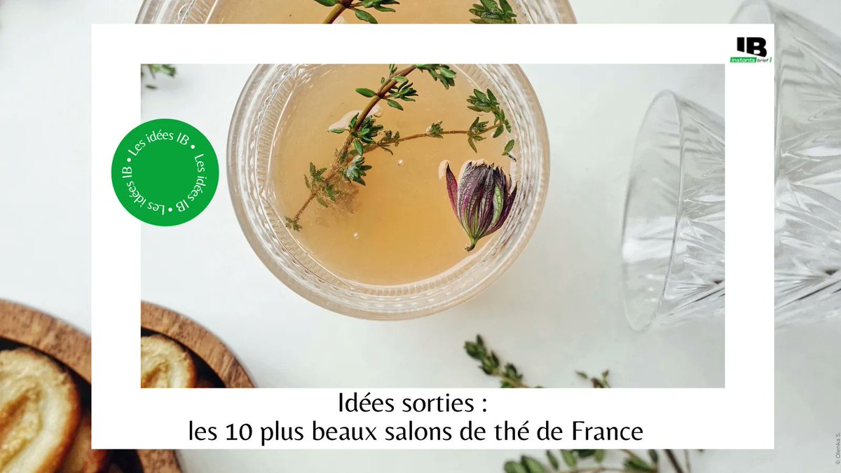 [Bonnes adresses 📌] 
Envie d’un peu de réconfort quand les températures baissent et que la nuit tombe tôt ? Retrouvez notre sélection de 10 salons de thé ☕ en France pour une pause cocooning méritée sur : buff.ly/3HK7z88
👉 Rubrique : Bonnes adresses