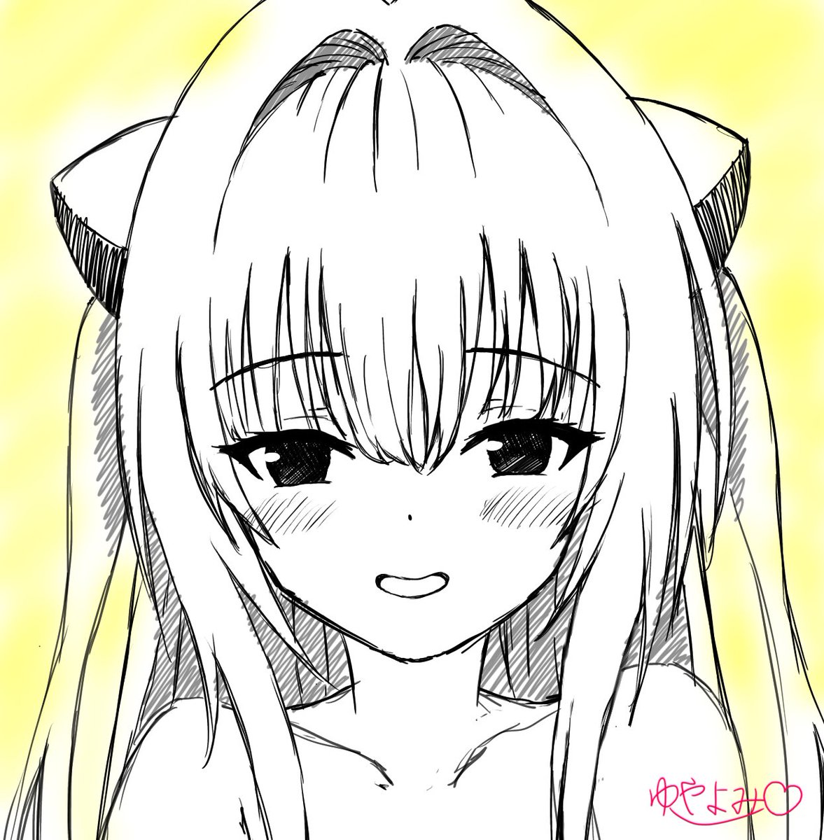 ヤミちゃん
iPad で落書き 難しい〜 