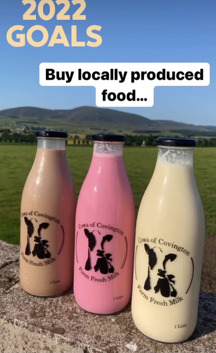 CowsOfCovington's tweet photo. New Years resolutions? Why not make 2022 the year you reduce plastic and support local products and businesses at the same time! 

#supportlocal #shoplocal #freshmilk #NewYear2022 #reduceplastic #reducereuserecycle https://t.co/srkeFLR4uG