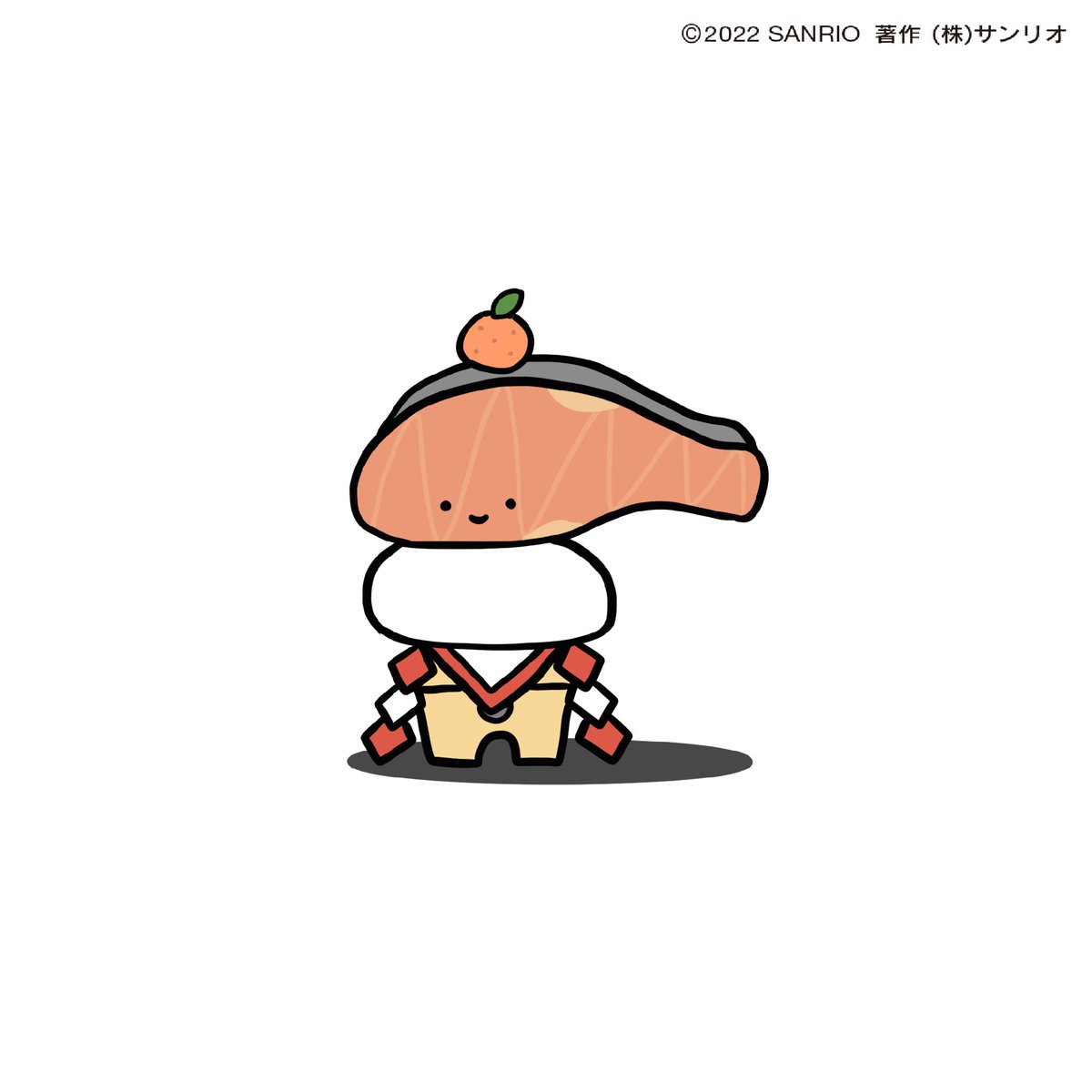 food object on head no humans food on head fruit kagami mochi white background  illustration images