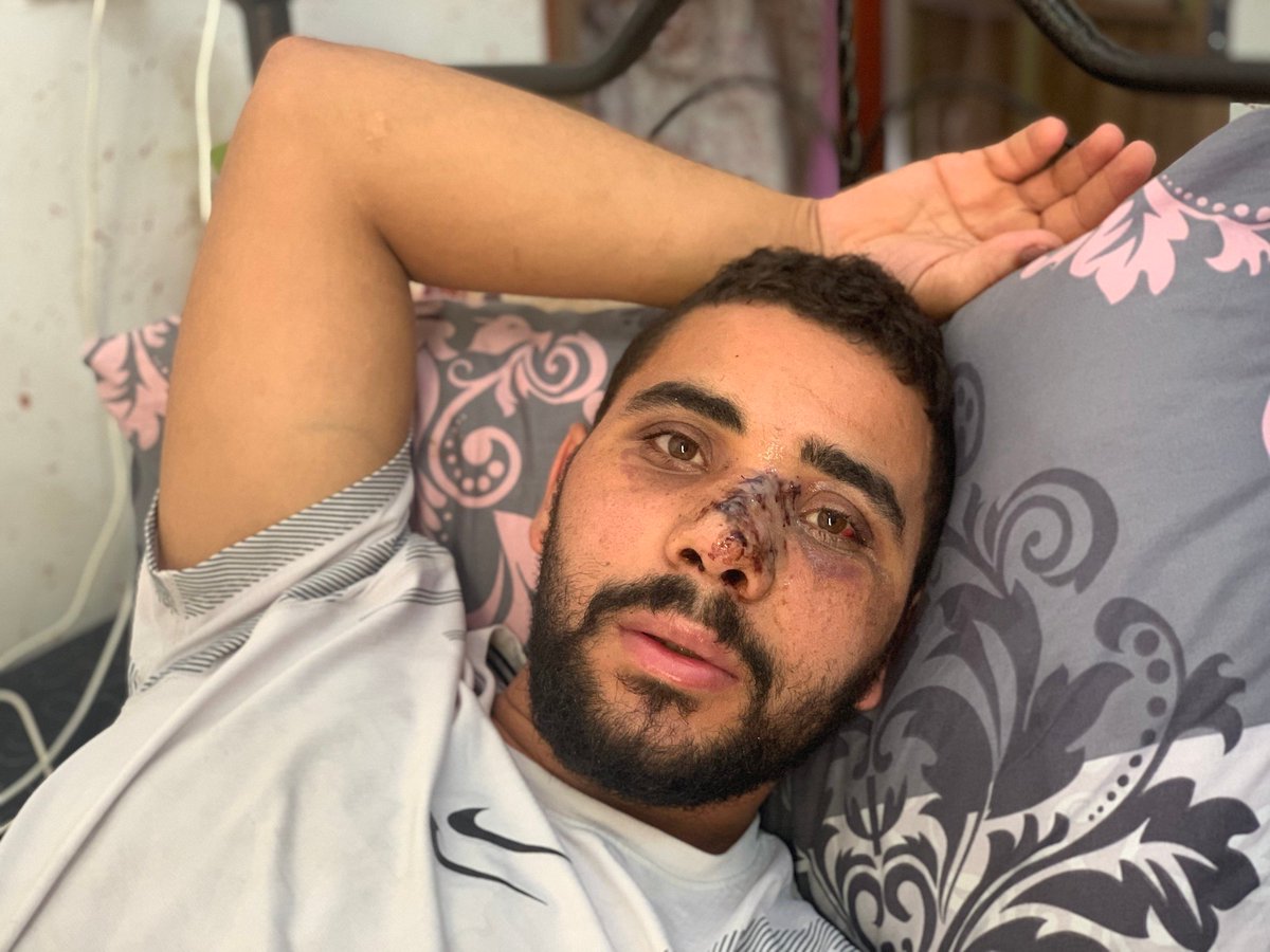 MiddleEastEye's tweet photo. No place is safe for you: Israeli army 'terrorise' Palestinians with night raids in their own homes https://t.co/eULefQk0jS https://t.co/rG7kRCrZhr