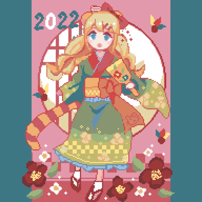  #pixelart #ドット絵 #2022年 