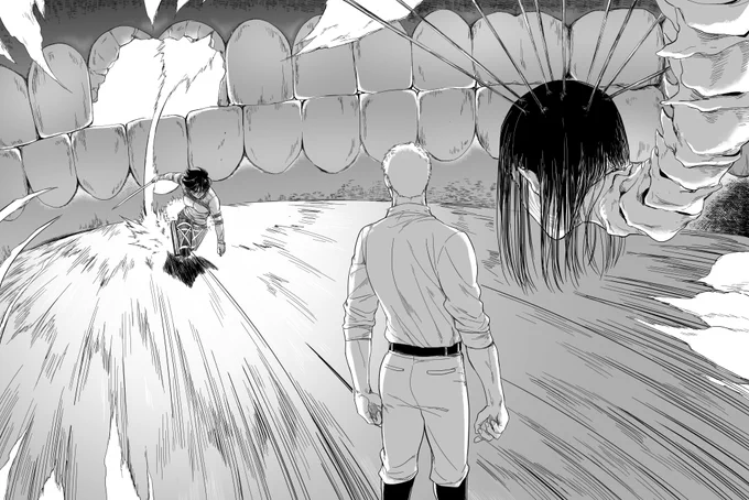 #AttackOnTitan 
#ライエレ
Eren's Shield 