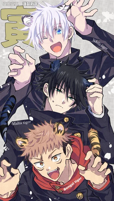 あけましておめでとうございます!今年もよろしくお願いします～🐅 