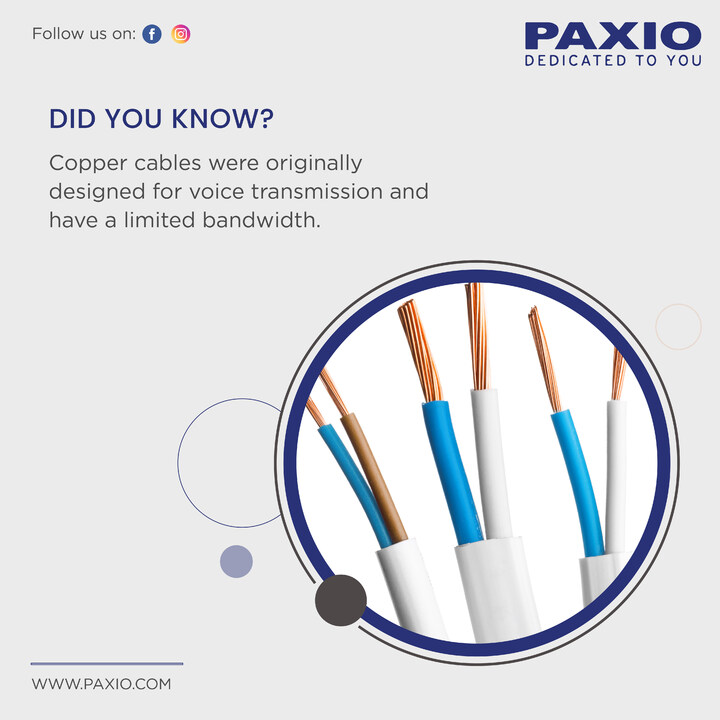 PAXIO's tweet image. Fiber optic cables provide more bandwidth for carrying more data than copper cables of the same diameter. Within the fiber cable family, singlemode fiber delivers up to twice the throughput of multimode fiber. 👍 
.
.
.
#paxio #internetproviders