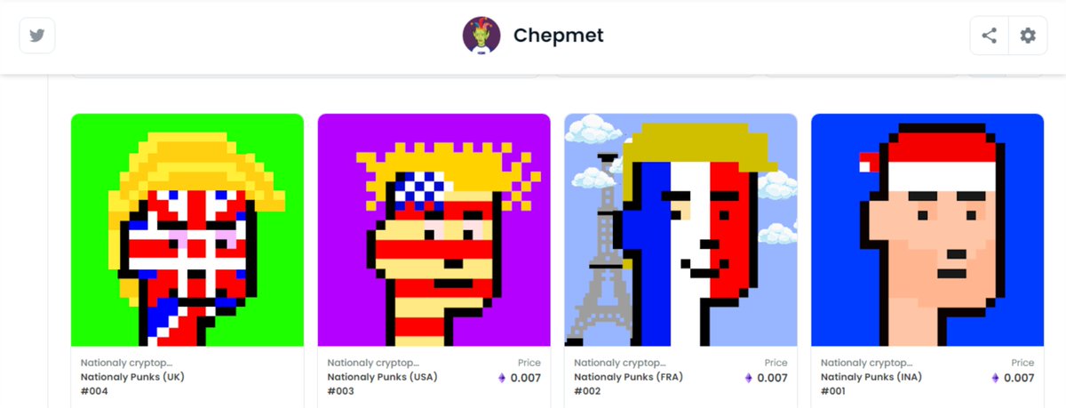 chepmet's tweet photo. new drops 
check this out  
@opensea

https://t.co/OYoCT1tAnm

#NFTart #NFTmonster #nftcommunity  #NFTcreator #NFTdrop #nftcryptopunks https://t.co/2I123jbOUO