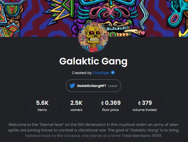swapski's tweet photo. GM to my fellow @GalakticGangNFT ☀️✨

We finally getting the love we deserve 🥰

Hey @opensea can we get a ☑️... https://t.co/tfCu4EBWgE