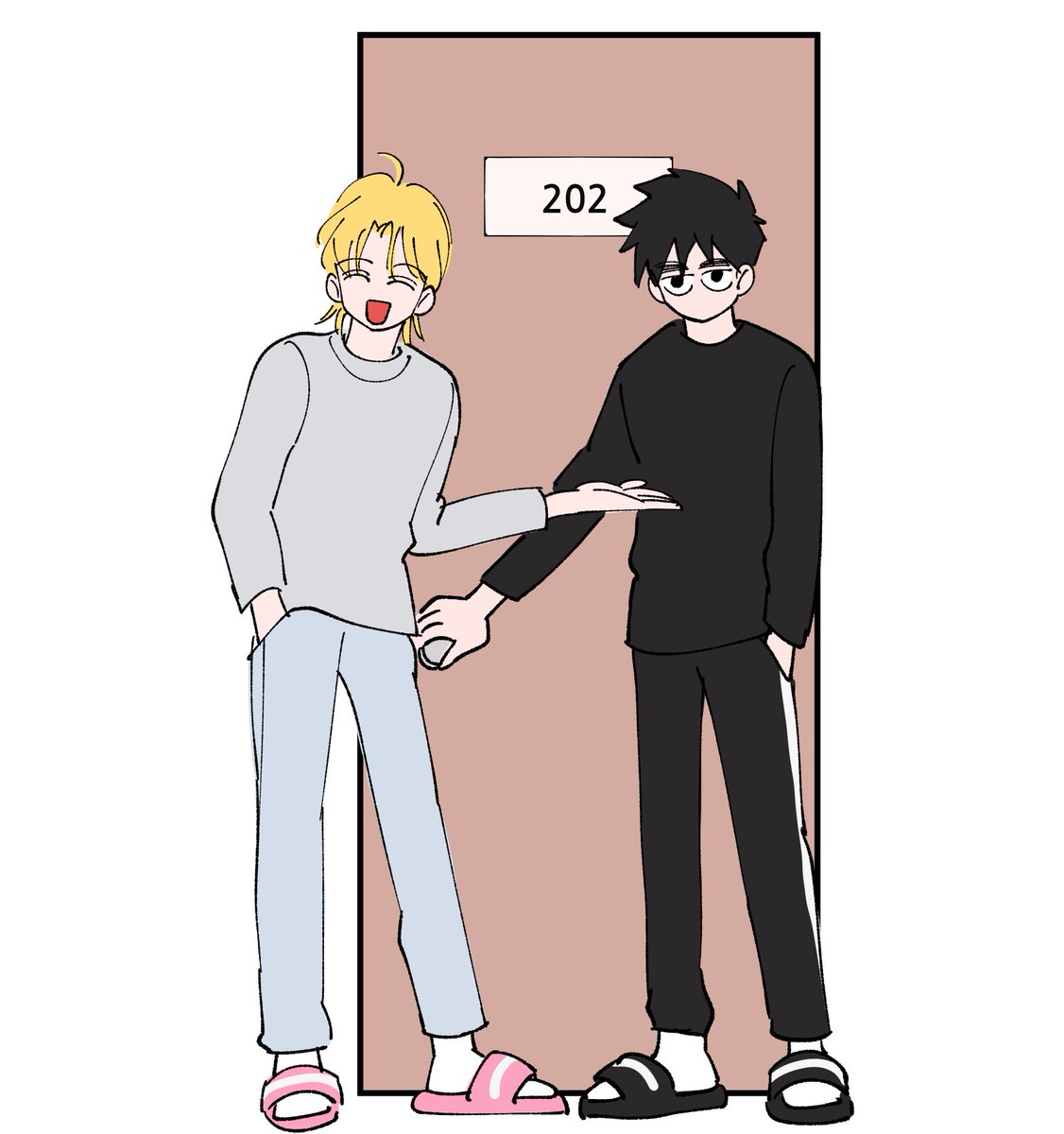 어서오세요 202호에~