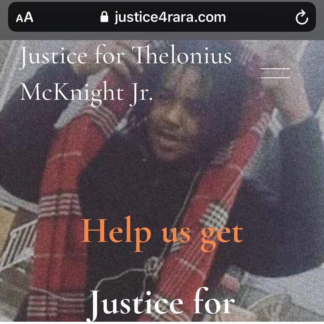 Plain clothes police in Paterson, New Jersey shot and killed 25 year-old #TheloniusMcKnight. 

Multiple Paterson police have been indicted for lying on police reports. 

Help us demand transparency by signing our petition. #blm <a href="/communityxapp/">Join COMMUNITYx</a> 

justice4rara.com
