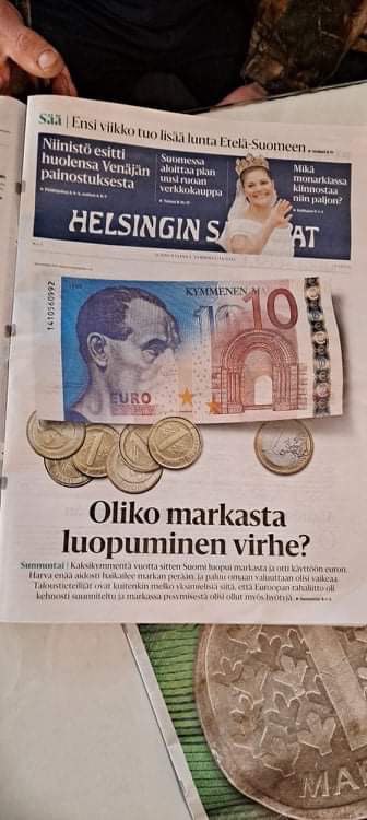 IPUFinland's tweet photo. "Oliko markasta luopuminen virhe?" No oli, ja nyt sitä ihmetellään 20 vuotta myöhässä jopa hesarissa. https://t.co/xpgLevLjCX