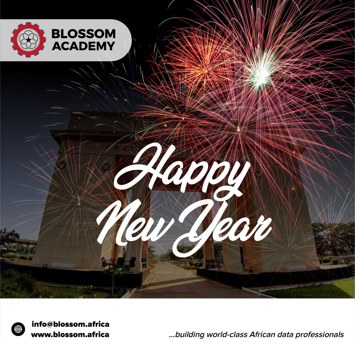 blossomacademy_'s tweet image. Wishing you all a happy and prosperous New Year! #TheFutureIsData