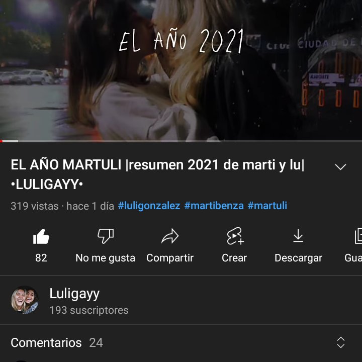 si alguien lo quiere ver, se lo agradeceria❤️ es un resumen de tres minutos de como fue sucediendo el año de las chicas🥺 <a href="/lulignzalez/">lerde 🌶️</a> <a href="/martibenza/">marti benza</a> lit mi sueño es que lo vean