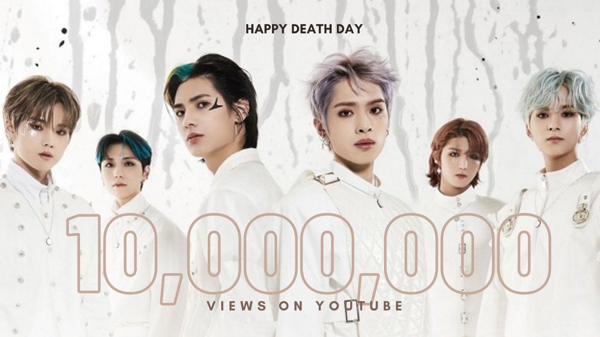 [🎉] Congratulations <a href="/XH_official/">Xdinary Heroes</a>! Happy Death Day M/V has reached 10,000,000 views on Youtube after near one month of its release. 

#XdinaryHeroes
#HappyDeathDay