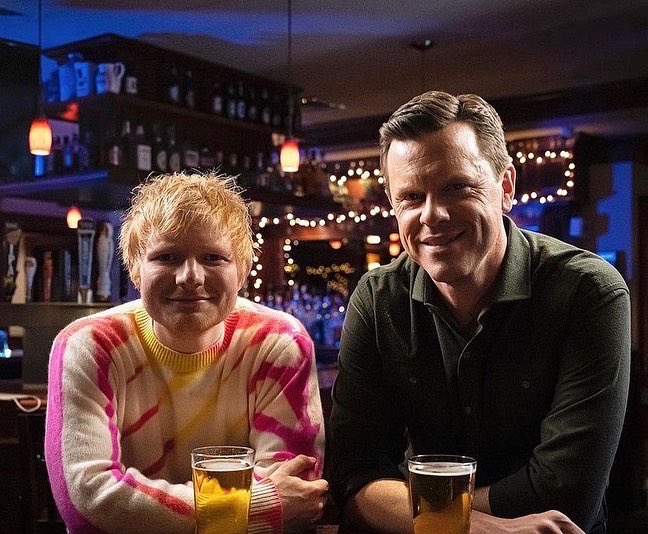 Ed Sheeran interview with Willie Geist filmed <a href="/houndstoothpub/">Nick Cohen</a> ❤️🎵. Tomorrow morning on NBC Sunday Today.  Thank you NBC, Willie and Ed 🔥. Jaeger Bombs 💣 with Beyoncé  anyone ? #EdSheeran #williegeist #todayshow #nbc
