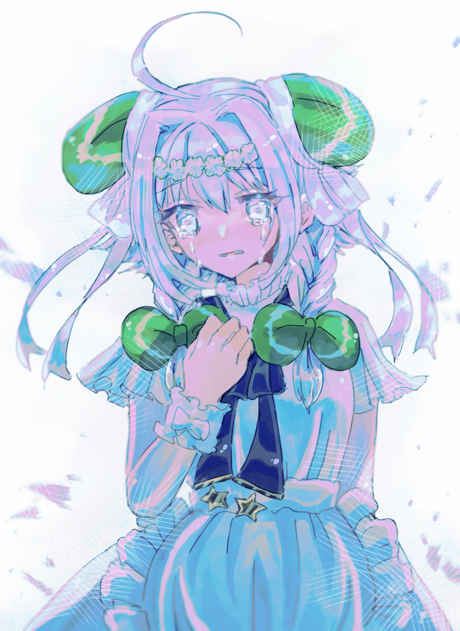 擬人化 手描き アナログイラスト 3 Mai 💐花擬人化創作 on X: 