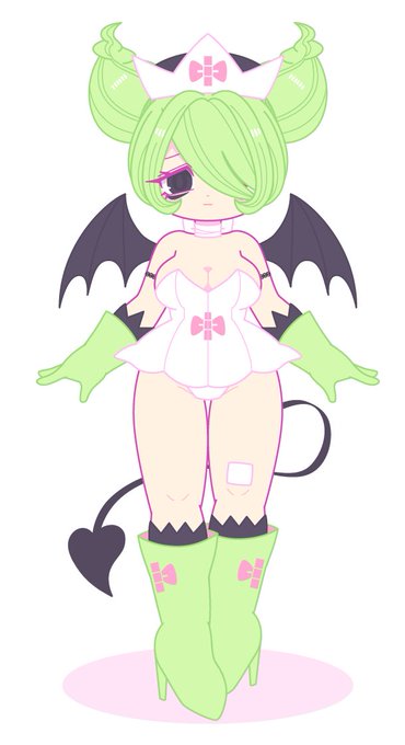 ヨワッチーナちゃん
一旦完成です 