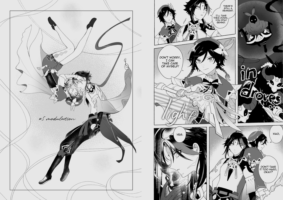 Here's a sample of the xiaoven comic I'll be selling on 1/23! It will be available on BOOTH and DLsite. This is a DL version only. In addition to episodes 4 already released, episodes 5 through 7 are included. I'll release the URL when the date gets closer! #xiaoven 