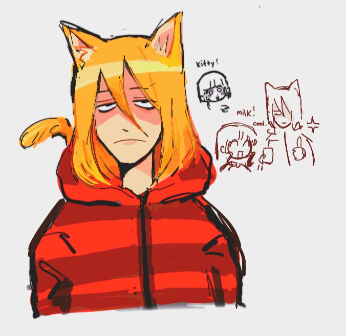 yiik scribbles for year of the catboy 