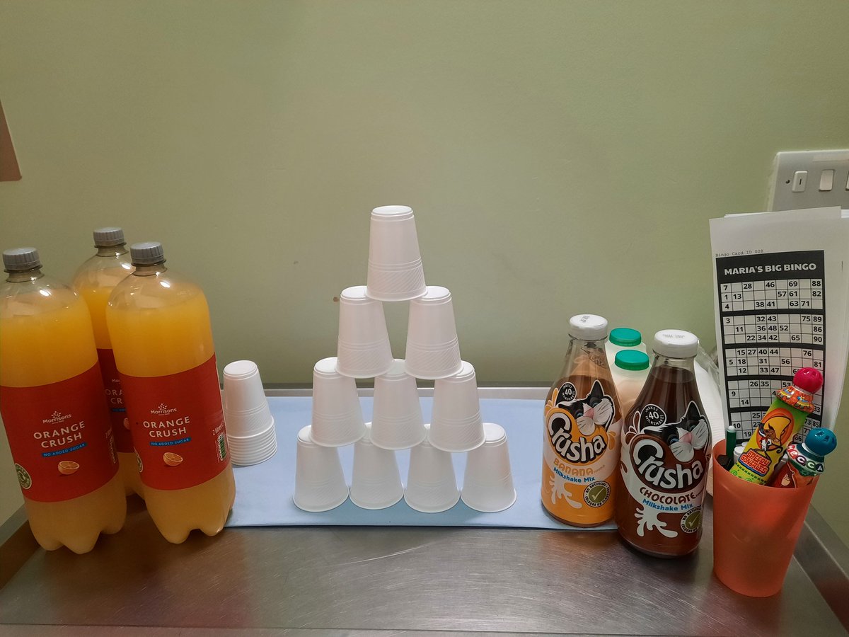 BenLillington's tweet photo. Maria's bingo in Cwm Seren LSU providing some afternoon entertainment for the patients @CarysHill3 @cazgriff87 @caitrionaq88 @HywelDdaHB https://t.co/RzD4kKAxk0