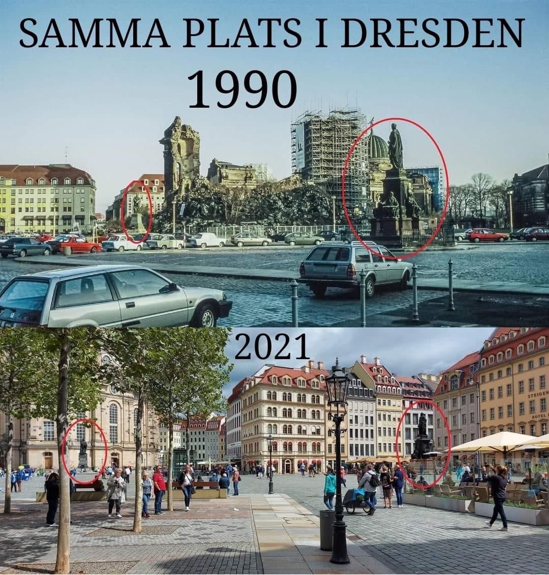 MaxCRoser's tweet photo. How Dresden has changed since the reunification of Germany.

via @createstreets https://t.co/E8jcNHS2Rk