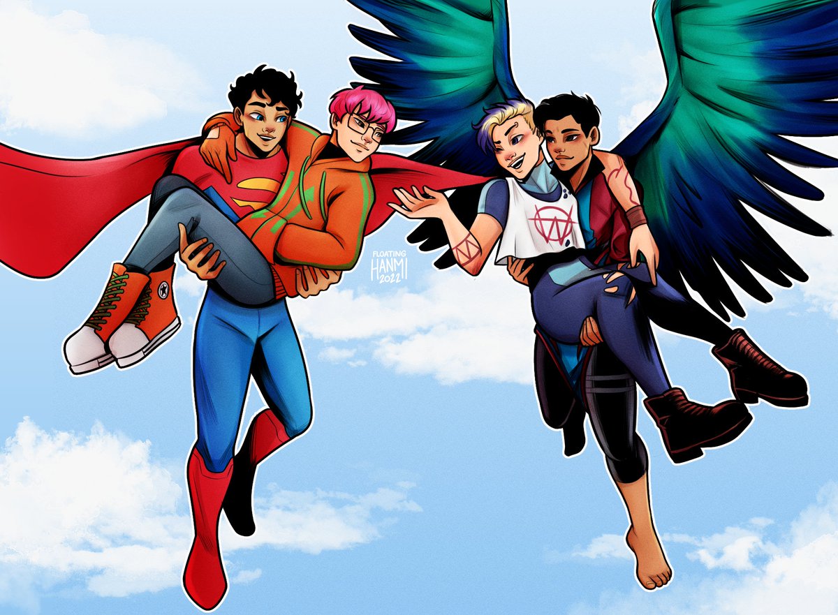 up up and away! #superman #dcomics #fanart.