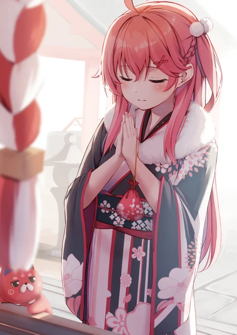 初詣みこち(●'ω`●)

 #miko_Art 