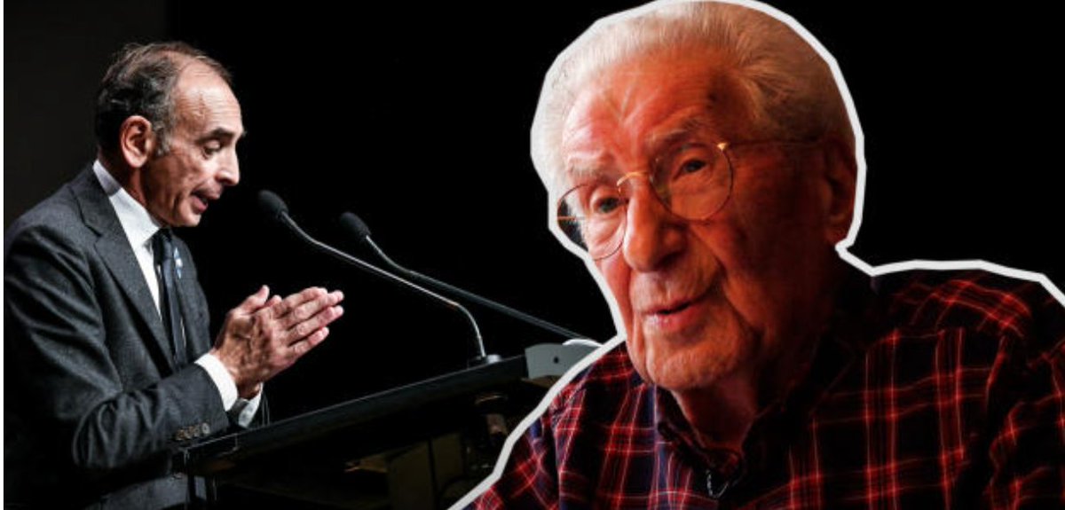 Les mots précieux d'Henri Zajdenwerger, survivant de la Shoah. Il répond aux propos d’Eric Zemmour visant à réhabiliter Pétain (par <a href="/doanbui/">doan</a> et <a href="/LouisMorice/">Louis Morice</a> ) 
nouvelobs.com/histoire/20220…