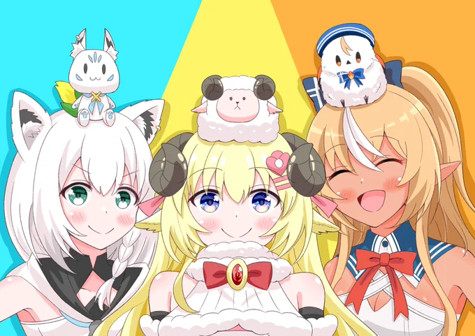 今年もバカタレ共楽しみ✨
#絵フブキ
#しらぬえ
#つのまきあーと 