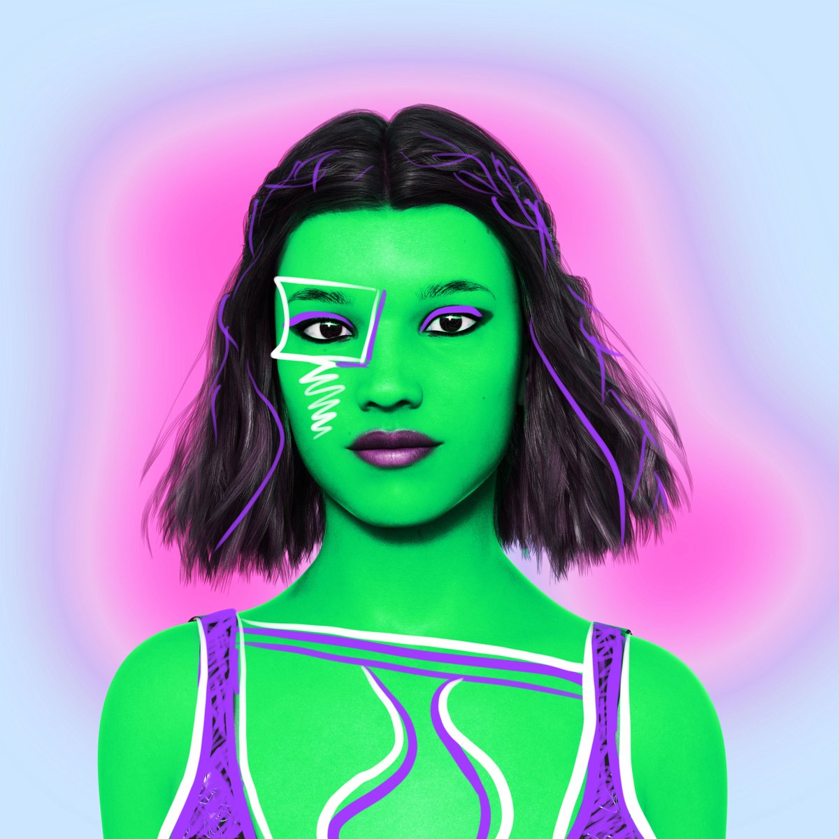 CryptoMuse#18 ~ 0.02 ETH (on Polygon) opensea.io/collection/cry…