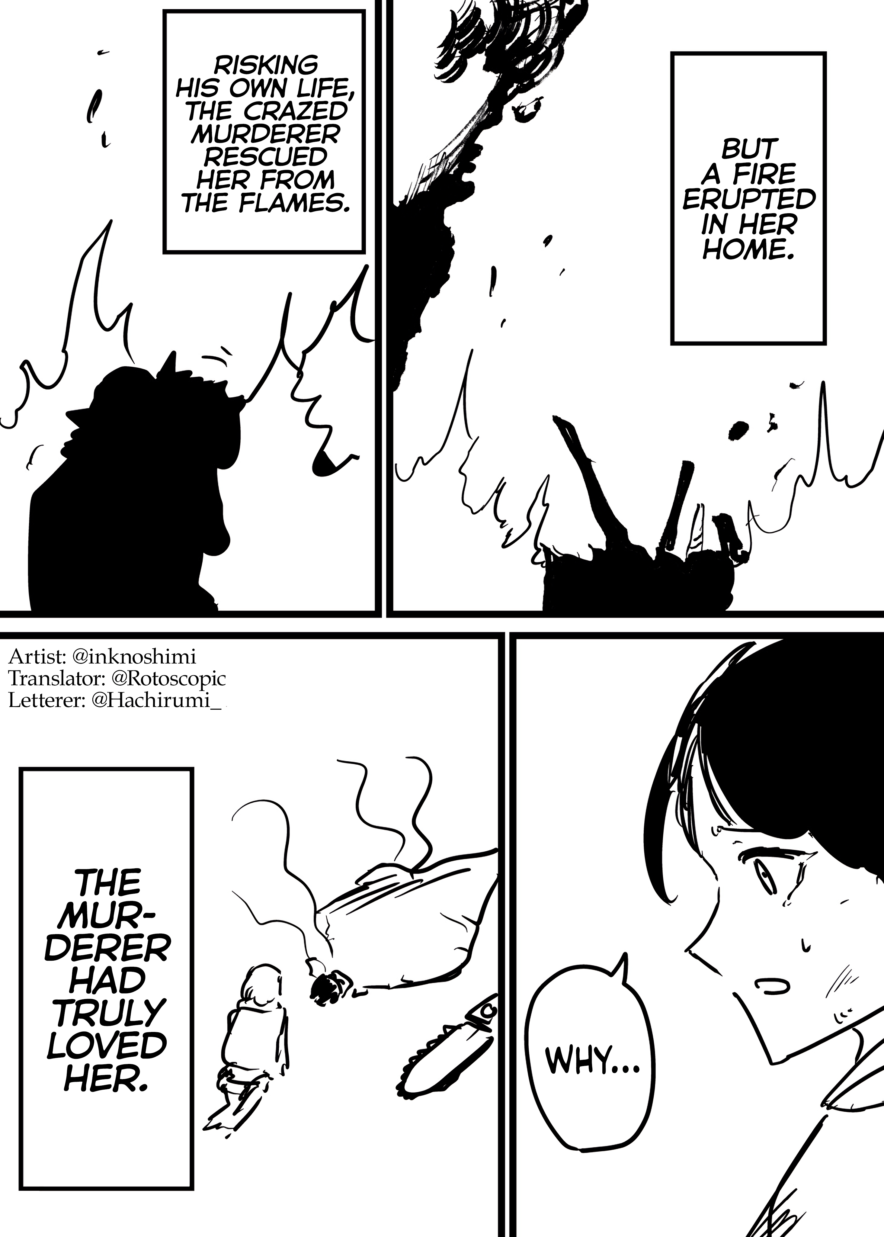 The Crazed Murderer Reincarnated As A Hamster Hachirumi on Twitter: "The Crazed Murderer Reincarnated as a Hamster (1