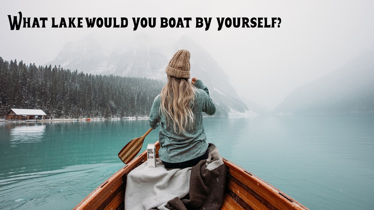 DocJimKay's tweet photo. What lake would you boat by yourself? #QUESTIONSPACE #Questions #questionofsport https://t.co/AnzjbSX6M8
