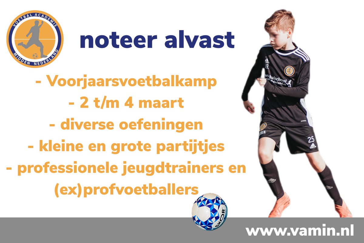Voetbalacademie Midden Nederland (@vamiddennl) on Twitter photo 